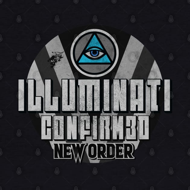 Illuminati Vintage Sign by CTShirts